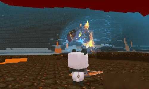 迷你世界四周年版本火山BOSS召喚方法4