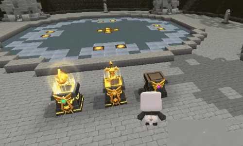 迷你世界四周年版本火山BOSS召喚方法2