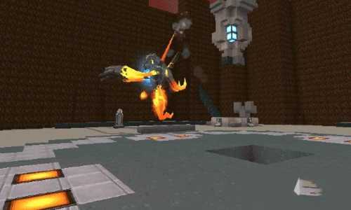 迷你世界四周年版本火山BOSS召喚方法3