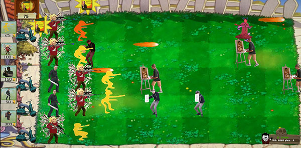 [鬼畜全明星]PVZ最新版图3