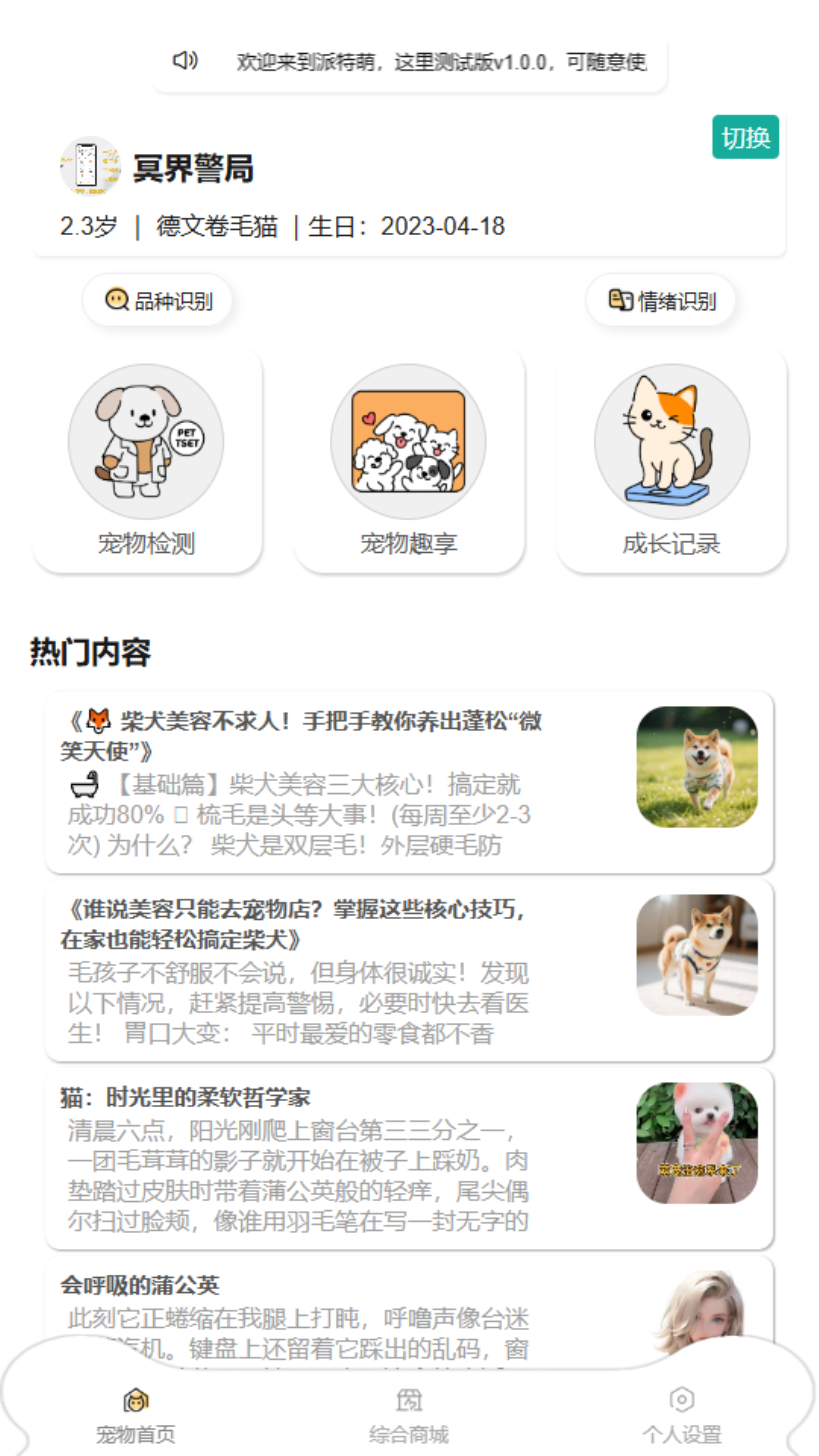 了不起的派特萌截圖2