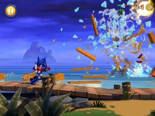 愤怒的小鸟变形金刚国际服游戏