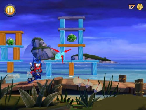 愤怒的小鸟变形金刚国际服游戏