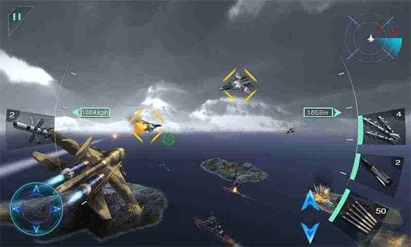 空中決戰(zhàn)3D截圖2